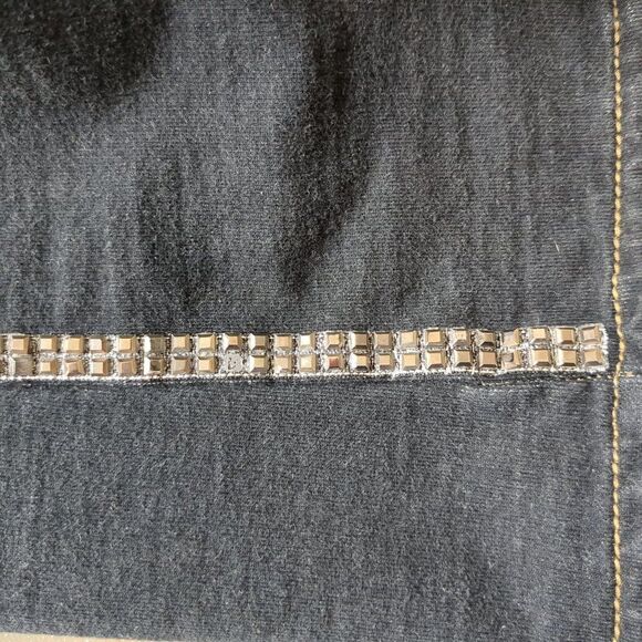 HYDRAULIC Jeans - Women's Bootcut Jeans with Bling, Dark Wash, Size 18 - Picture 10 of 11
